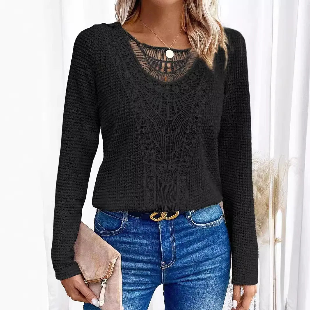 Product Image for Heidi-Mode | Klassische Merinowolle Pullover, Schwarz / M
