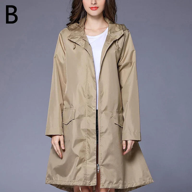 Product Image for Heidi-Mode | Damen Regenjacke Caren, Khaki / XL