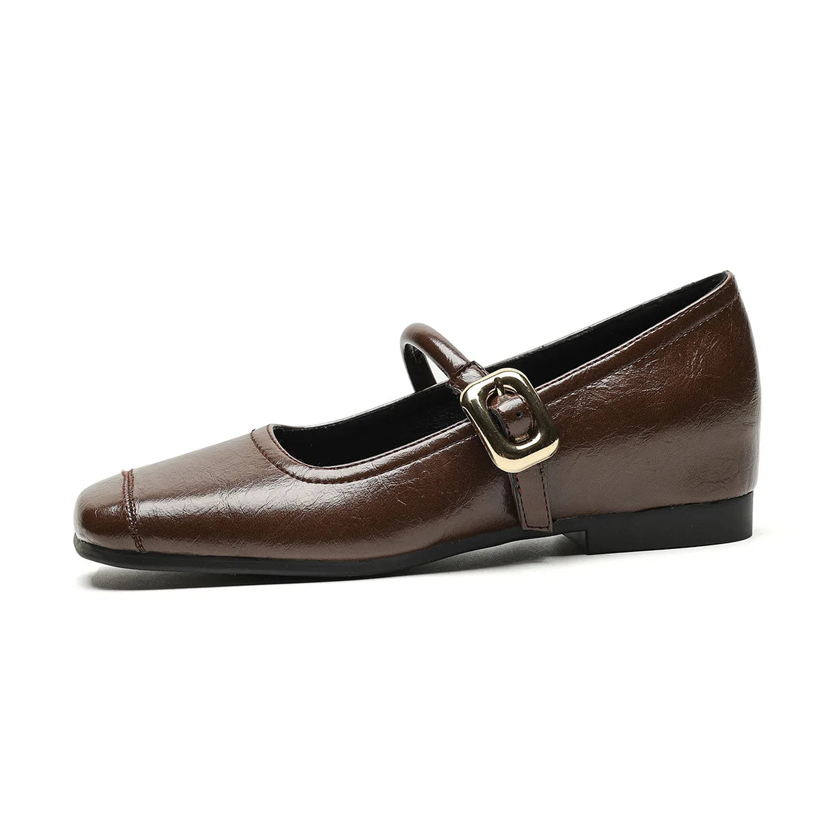 Product Image for Heidi-Mode | Frühling und Herbst Damenmode Schuhe Koreanischer Stil Fest und Arbeit High Heels Damen Mary Jane Freizeit Schuhe, Braun / 36