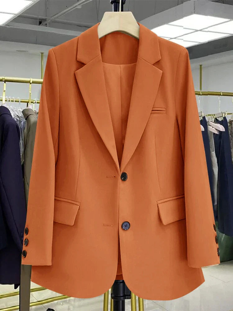 Product Image for Heidi-Mode | Frauen Jacken Pink Kleine Anzug Frauen Mantel Lässig Kleine Lose Koreanische Version Kleine Anzug Frauen Design Sans Blau Jacke Frauen, 