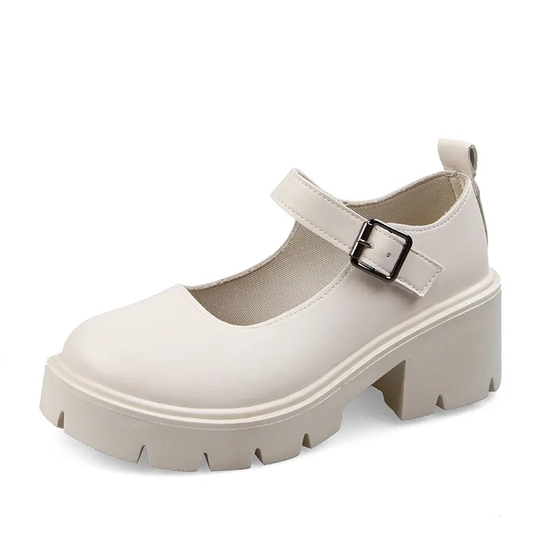 Product Image for Heidi-Mode | Schuhe Frauen Schuhe Mary Janes Plattform Lolita Schuhe mit Absatz Pumps Frauen Japanischer Stil Vintage Mädchen High Heels Schuhe für 