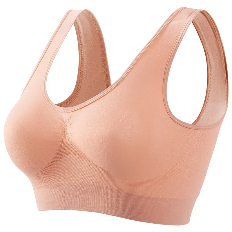Product Image for Heidi-Mode | Nahtloser, Leichter Damen Sport Bh für Maximalen Komfort, Rosa / 4XL