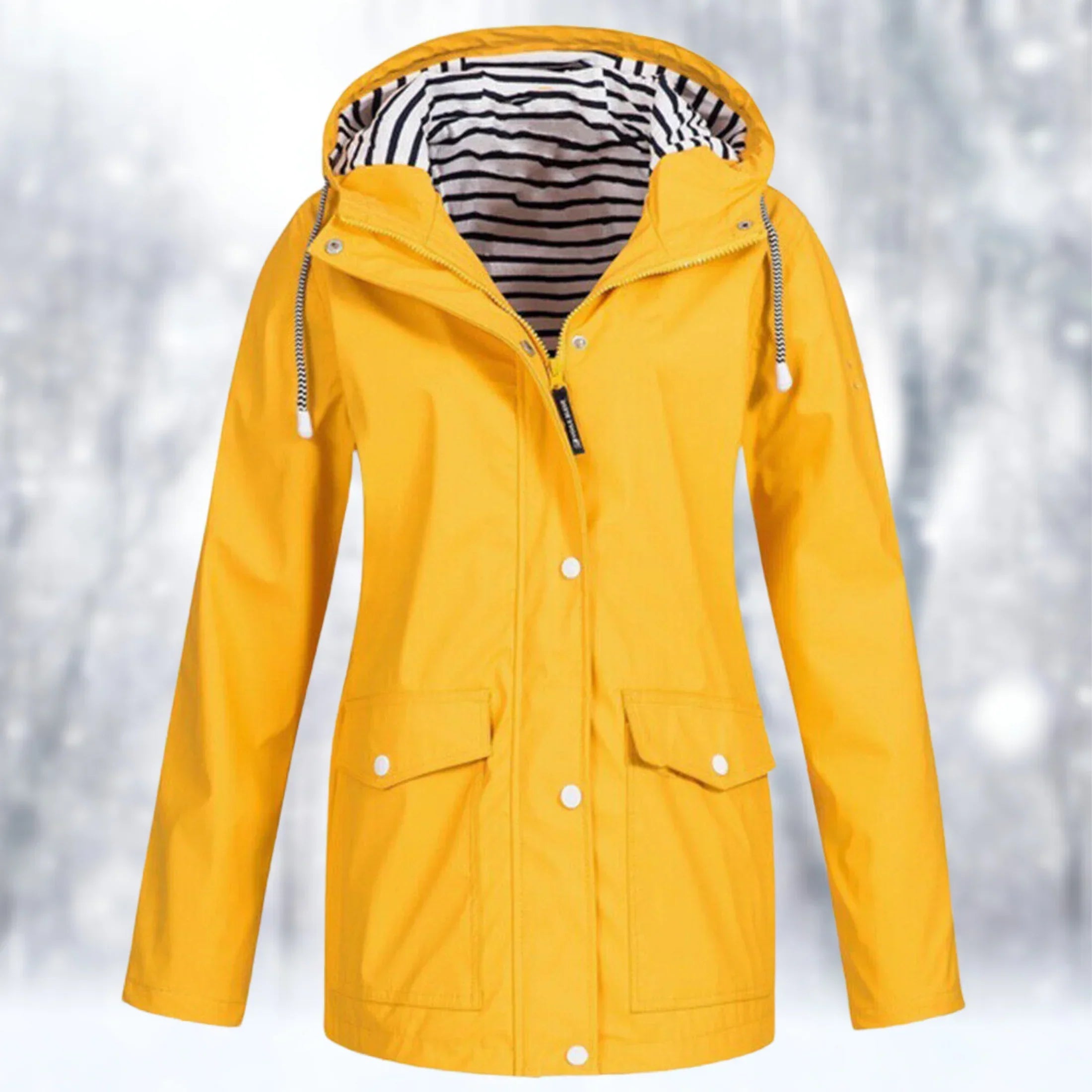 Product Image for wasserdichte und winddichte Jacke für Damen, Rose / XXL