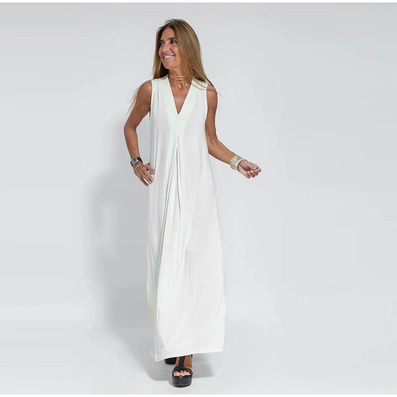 Product Image for Heidi-Mode | Figurschmeichelndes Kleid, Weiß / 2XL(24-26)
