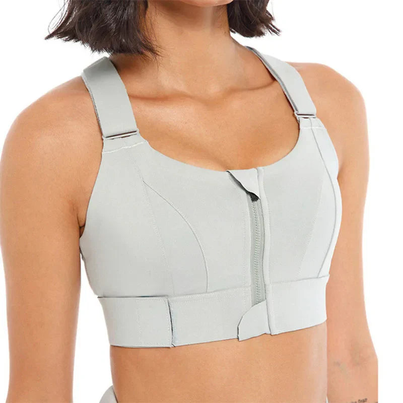 Product Image for Heidi-Mode | Einfarbige Yoga-Tights Sport-Bhs für Frauen Frauen Fitness Reißverschluss Bh Sportbekleidung Frau Gym Training Damen Crop Tops, TOP001-4 