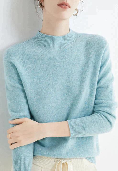 Product Image for Heidi-Mode | Premium Wolle Pullover, Helles Blau / L