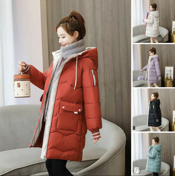 Product Image for Heidi-Mode | Die Beste Winddichte Winterjacke Mit Kapuze 2024, Schwarz / XS