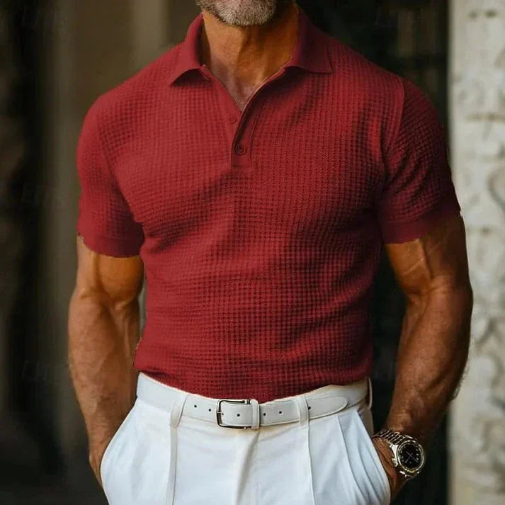 Product Image for Heidi-Mode | Luxuriöser Bequemer Elite Polo, Rot / XXXL