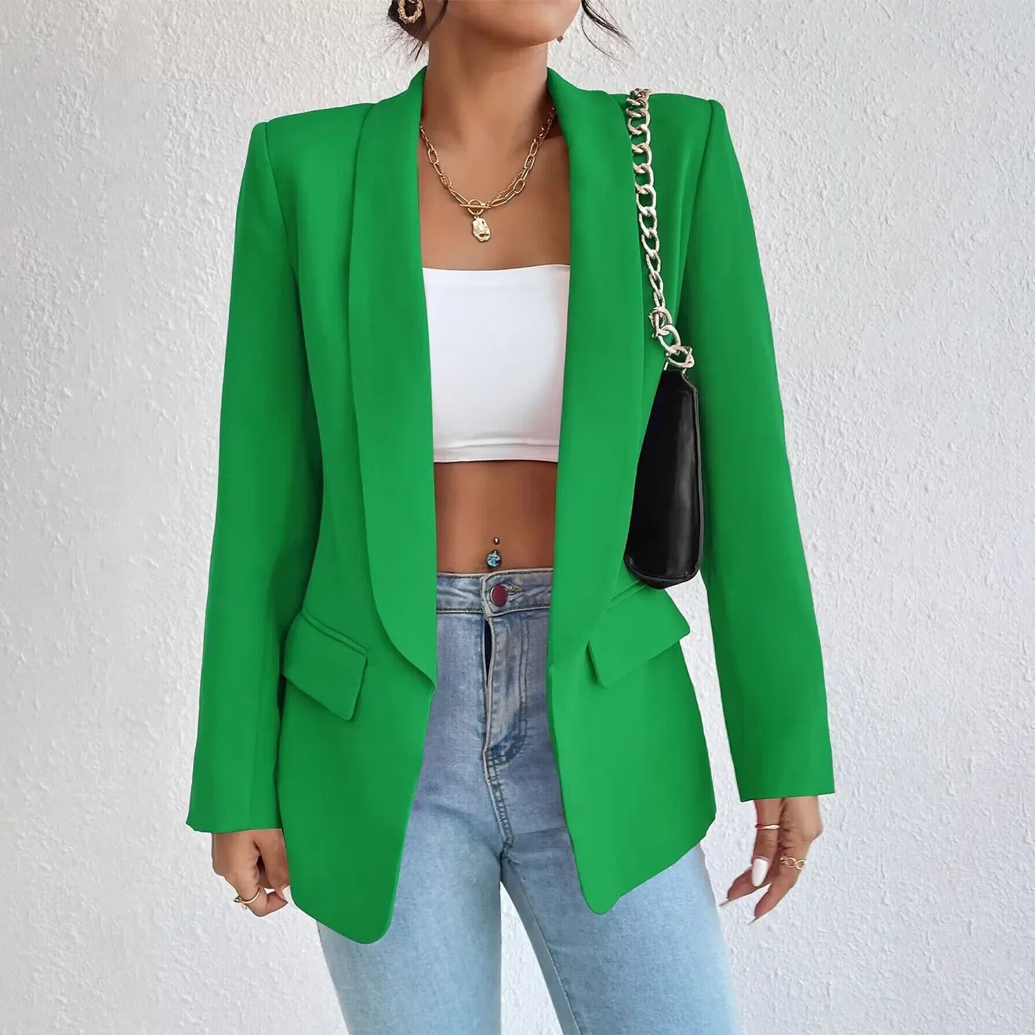 Product Image for Modische Blazer 2024, Grün / M
