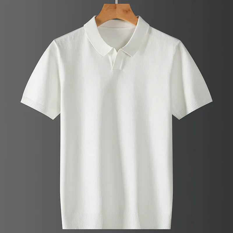 Product Image for Heidi-Mode | Stretch Polo Shirt, Weiß / 24 (5XL)