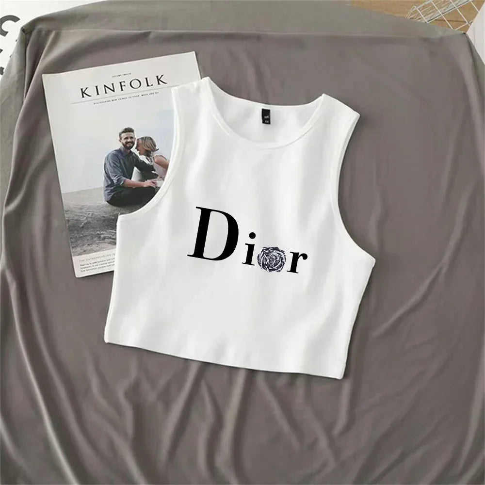 Product Image for Heidi-Mode | Sommer Neue Damenweste mit Modeinspiriertem Gedrucktem Design, Ein Must-Have Weste für Legere und Coole Sommer, weiß-B / XXL