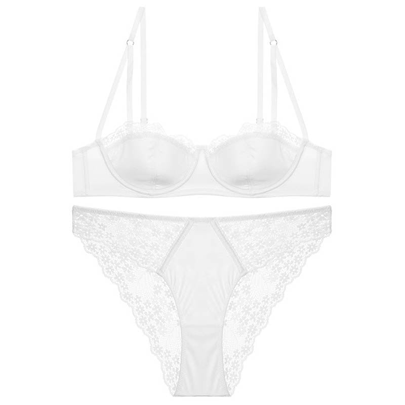 Product Image for Heidi-Mode | Satin Set Unterwäsche, Weiß / S