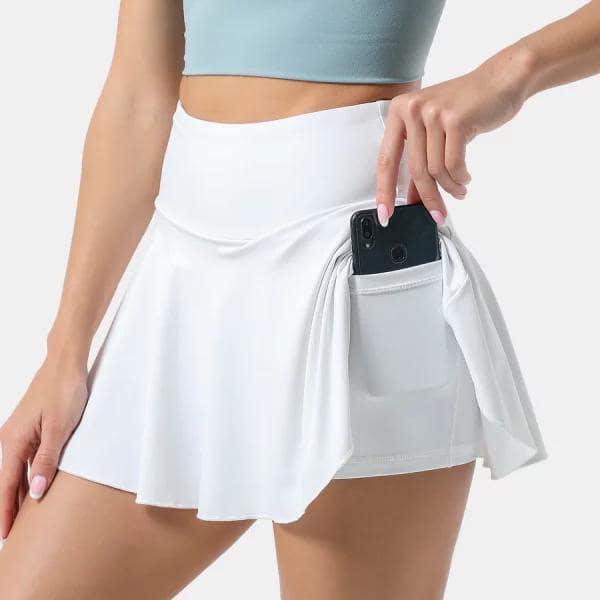Product Image for Heidi-Mode | Sportliches Rock mit Hohem Bund, S / Weiß