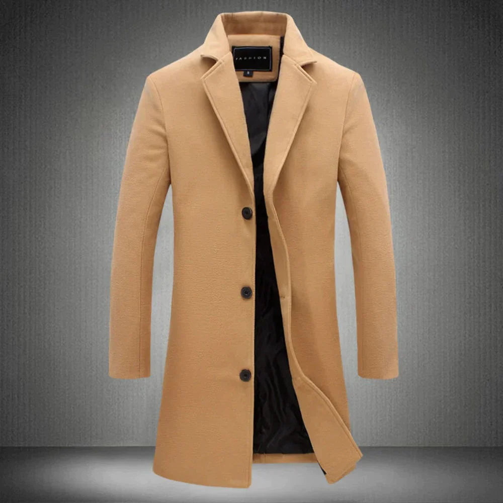 Product Image for Heidi-Mode | Woll Herrenmantel, Khaki / L