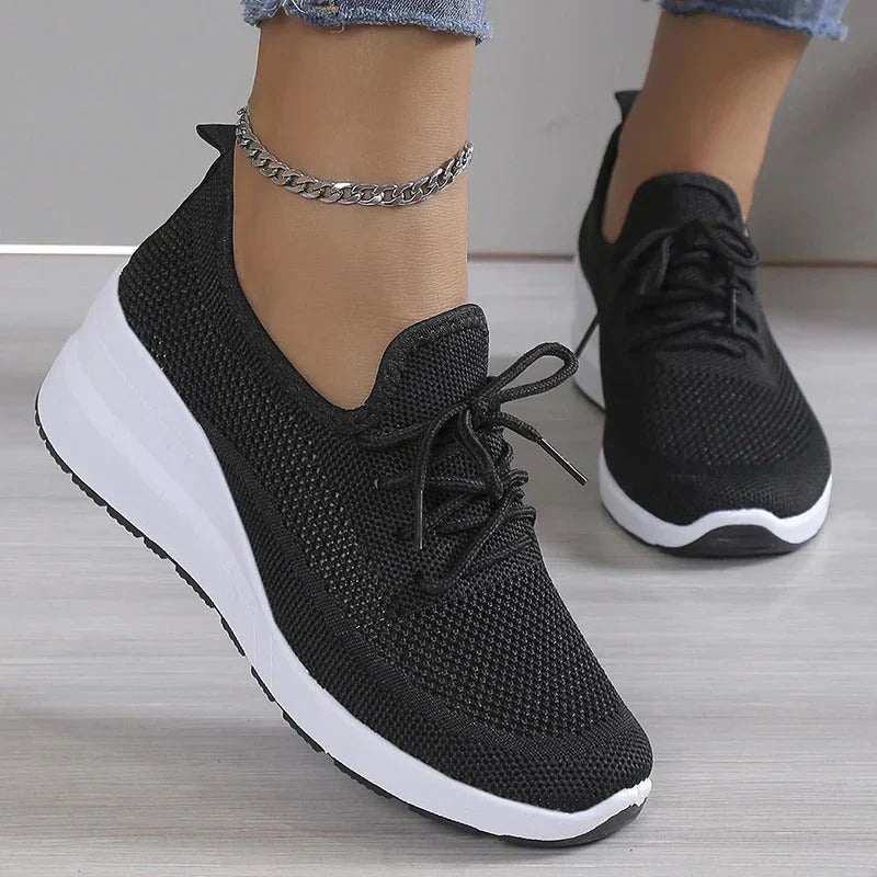 Product Image for Heidi-Mode | Orthopädische Turnschuhe Bequeme Turnschuhe mit Orthopädischer Einlage, Schwarz / 38