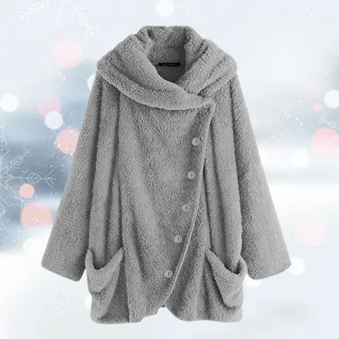Product Image for Heidi-Mode | Pluche Jas Dames, Grijs / XL
