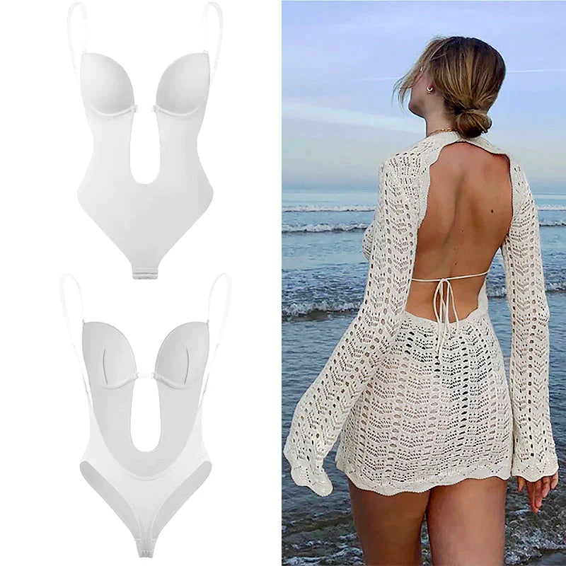Product Image for Heidi-Mode | Rückenfreier Body Shaper, Weiß / XL