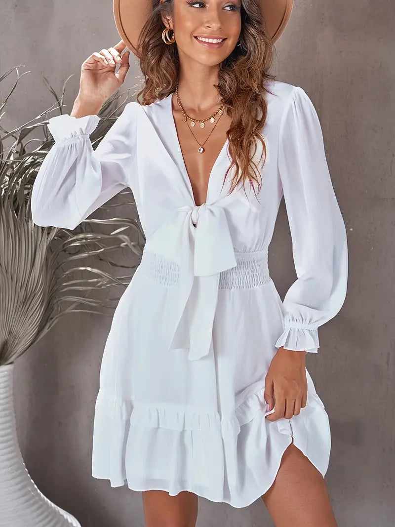 Product Image for Heidi-Mode | Sommerkleid Maxi Sexy Damenkleider, Weiß / XL