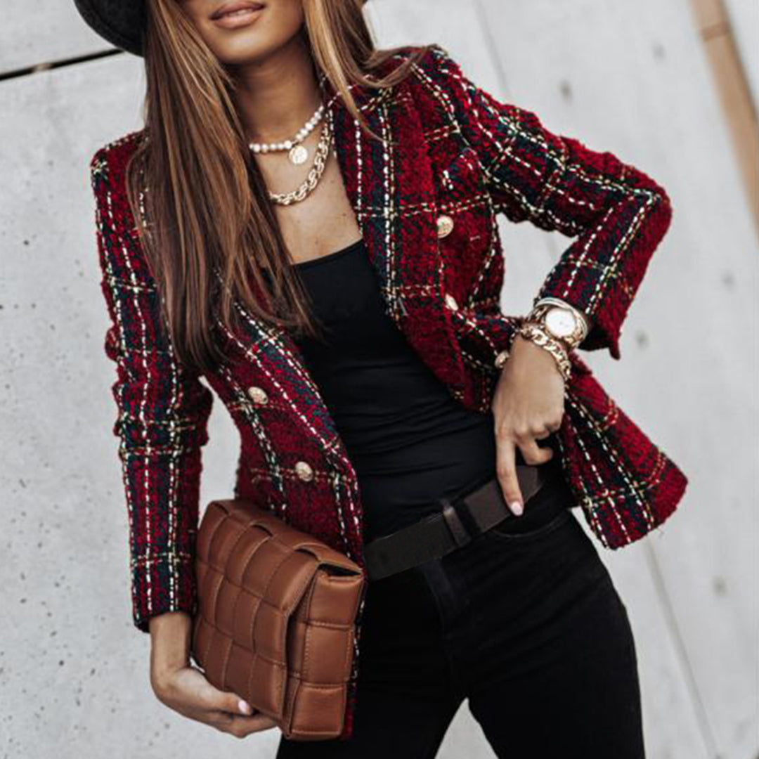 Product Image for Heidi-Mode | Blazer aus Paris, Rotwein / L