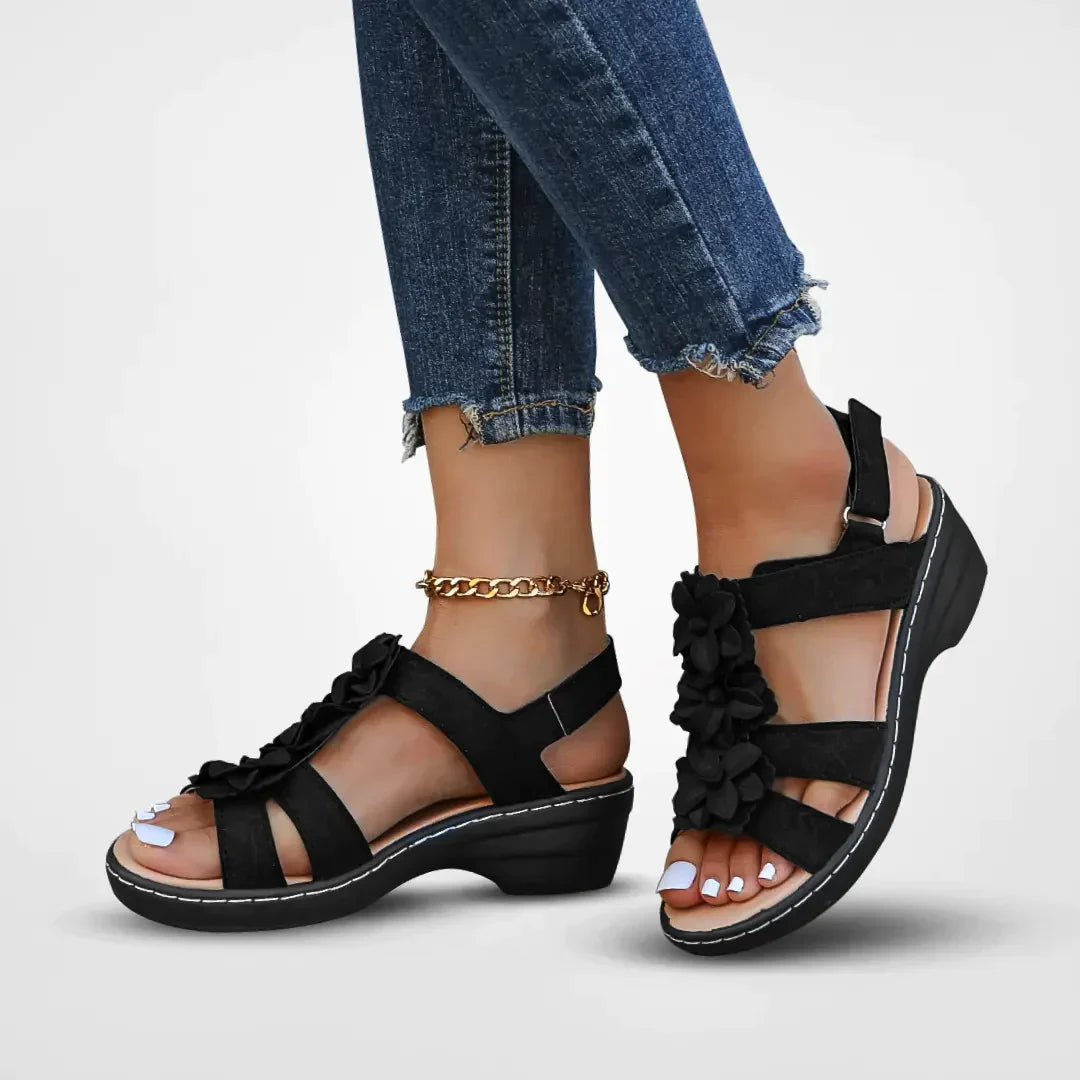 Product Image for Heidi-Mode | Bequeme Gesundheitssandalen für Frauen, Schwarz / 35