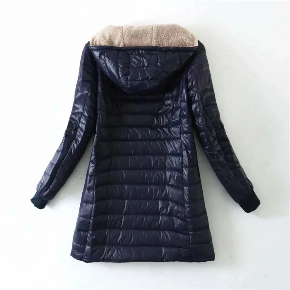 Product Image for Heidi-Mode | Puffer Winterjacke Damen, Rot / S