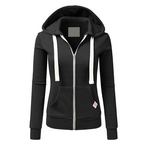 Product Image for Heidi-Mode | Fleece Zip Up Hoodie Met Verstelbare Capuchon, Zwart / M