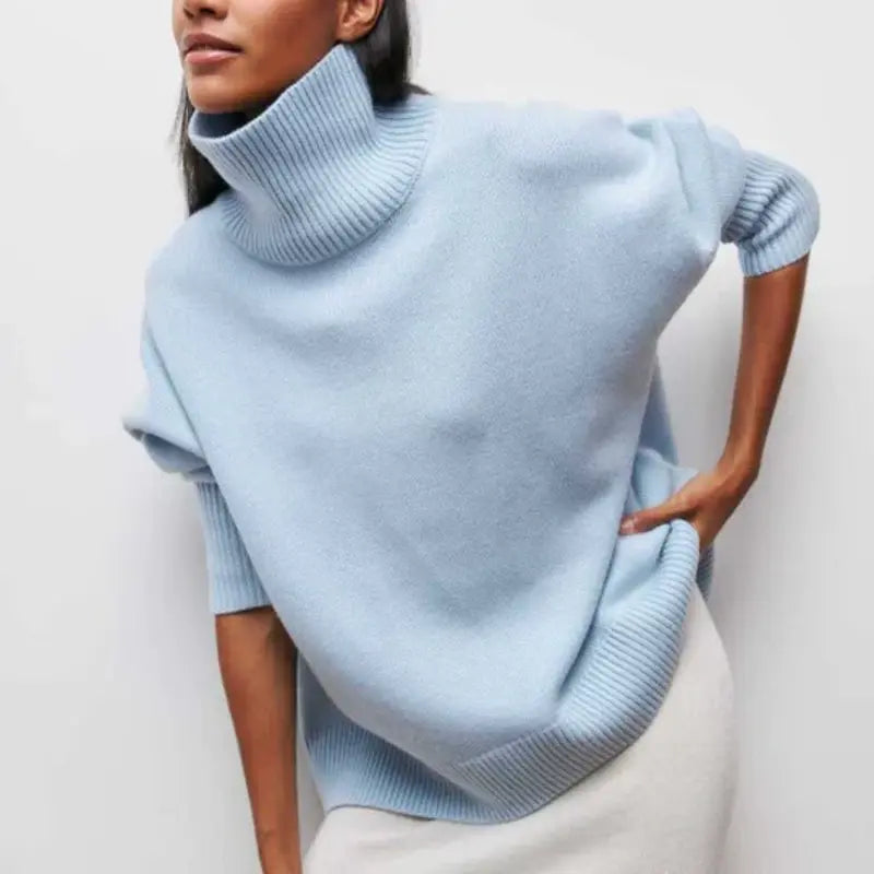 Product Image for Heidi-Mode | Oversized Warme Effen Coltrui, Blauw / M