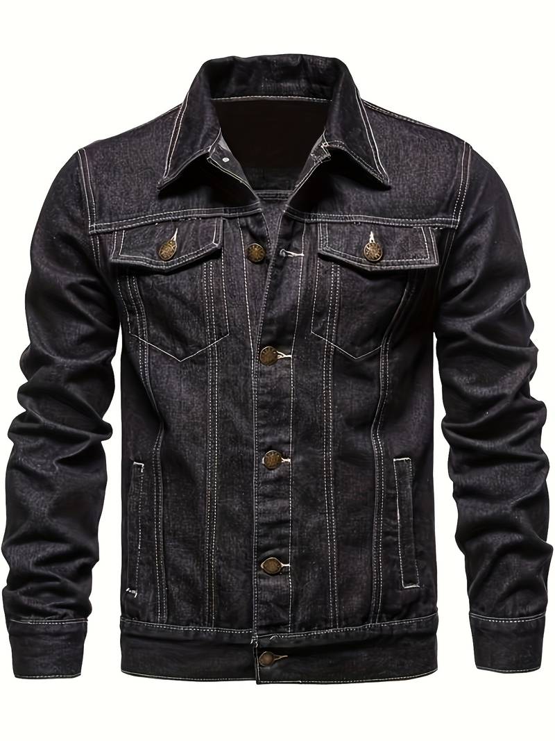 Product Image for Heidi-Mode Jeansjacke für Herren, Schwarz / XL