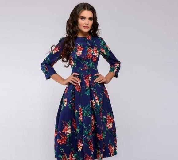 Product Image for Heidi | Verführerisches Abendkleid für die moderne Frau - Edition 2024, Violett-Blau / S