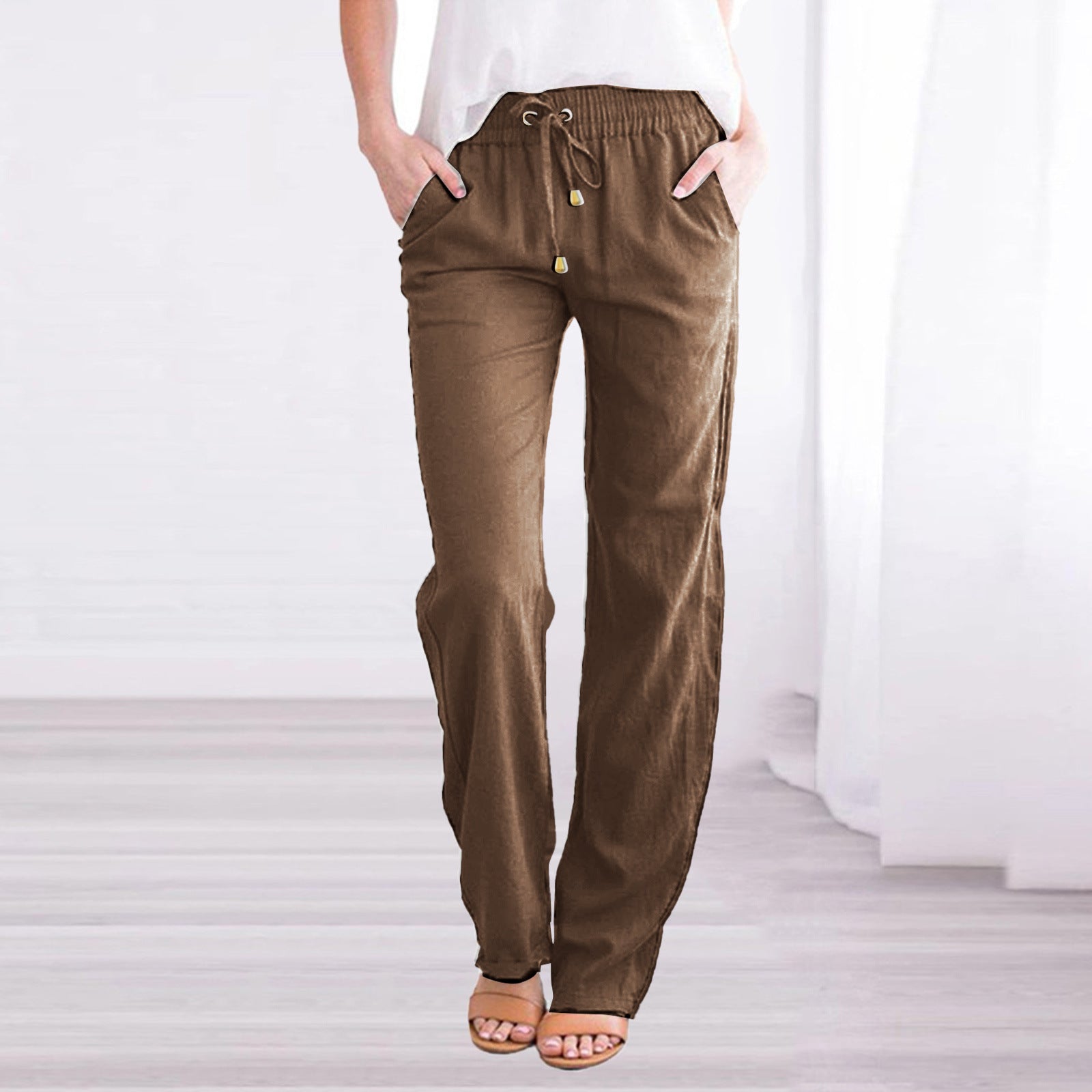 Product Image for Heidi-Mode | Leichte Sommerhosen In Lockerer Passform, Braun / XL