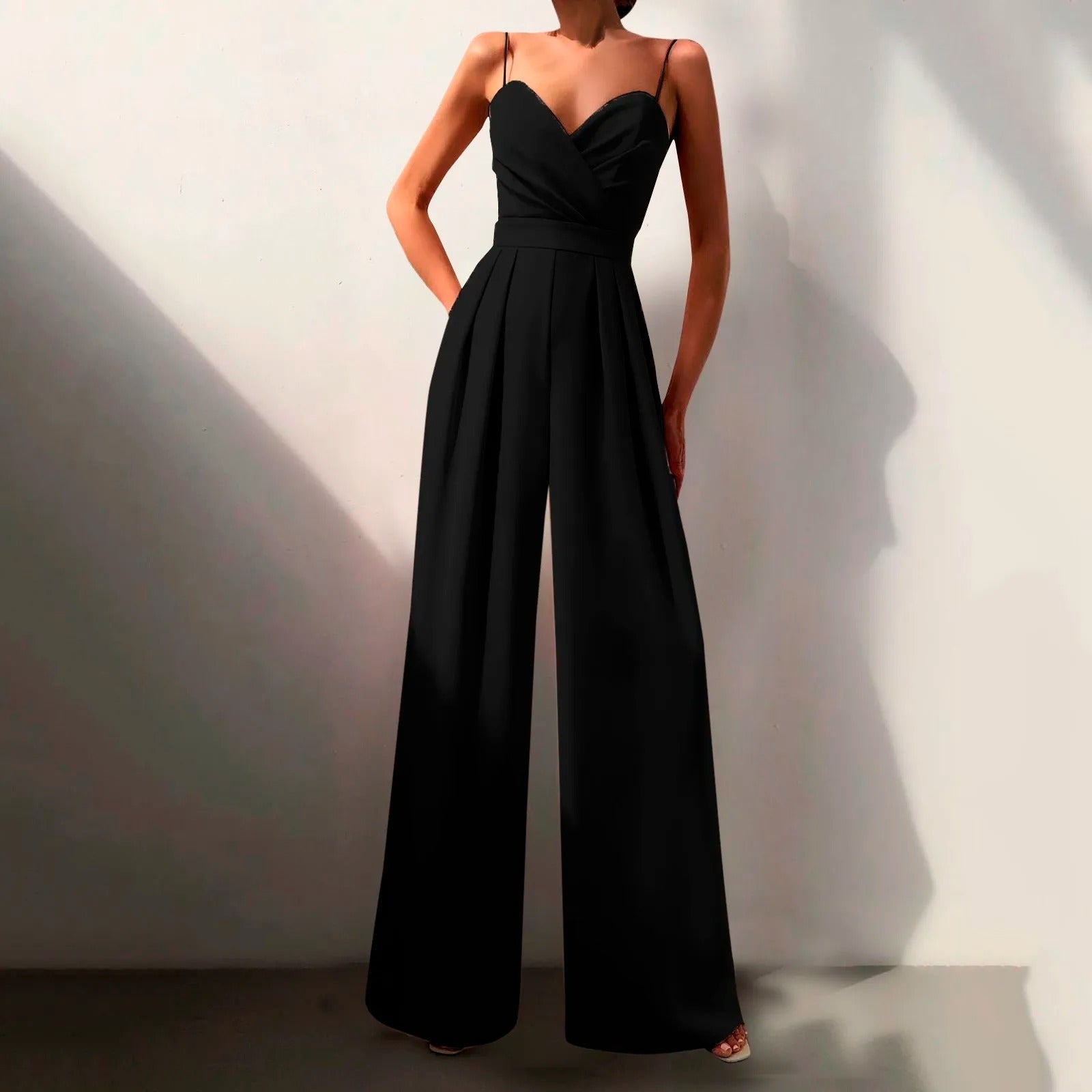 Product Image for Sommer elegante Jumpsuits, Schwarz / XL