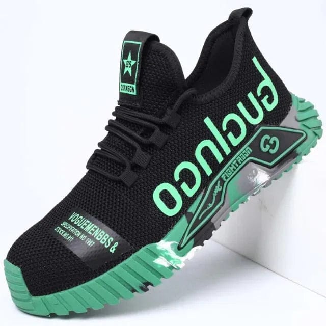 Product Image for Extrem robuste Schuhe, Schwarz Grün / 43