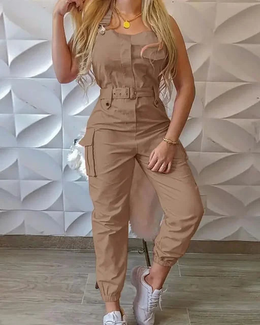 Product Image for Festlicher Jumpsuit Einteiler, Khaki / XXL