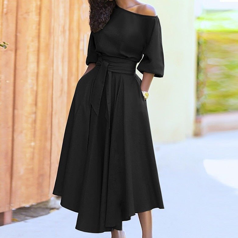 Product Image for A-Linie Krawatte Damen Kleid, Schmetterling / S