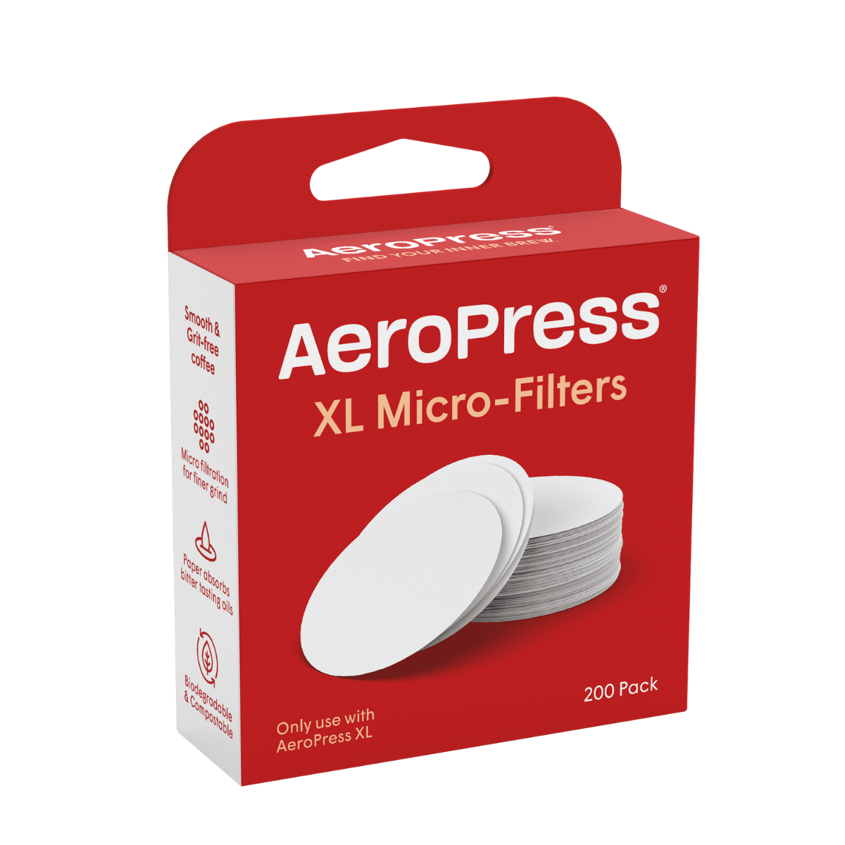 AeroPress XL Filters (200-Pack): Elevate Your Coffee Ritual â USA Made