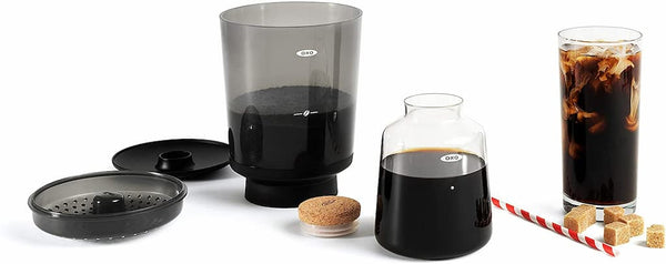 Making Cold-Brew Coffee Concentrate in a French Press (Cafetiere