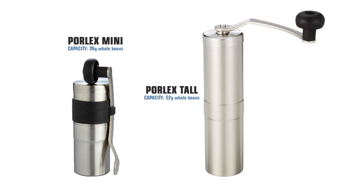 Porlex Tall and Mini - Coffee Grinders