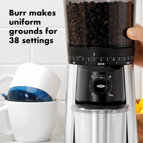 Coffee Grinder Review: Oxo Brew Conical Burr Grinder - Coffee Review