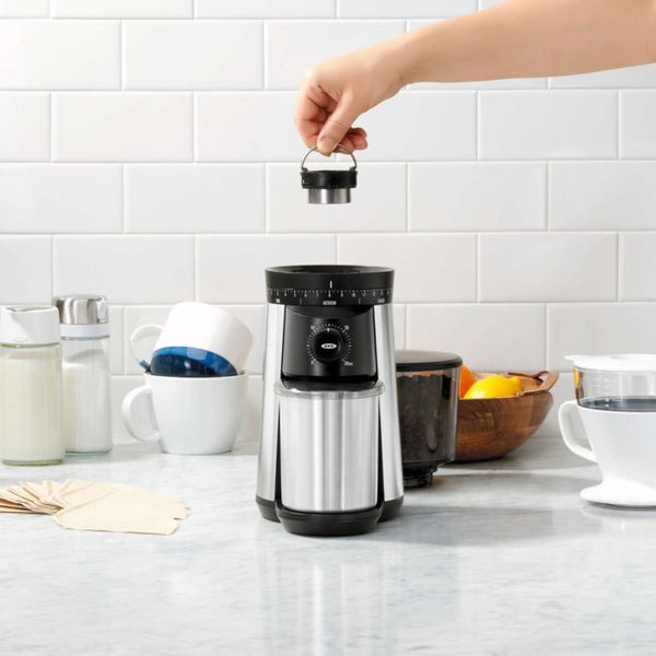 oxo conical burr grinder