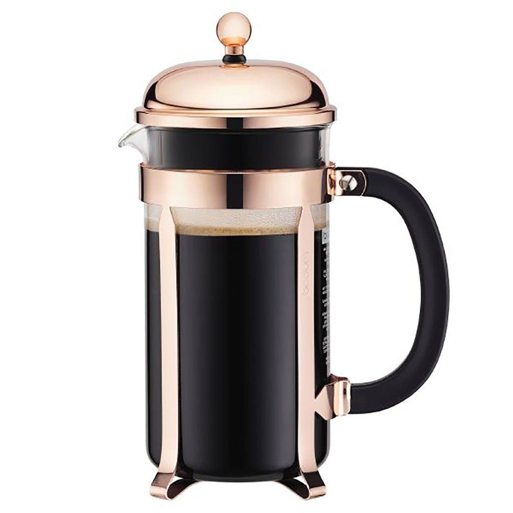 Bodum Chambord French Press  Coffee  Maker Copper  8 cup