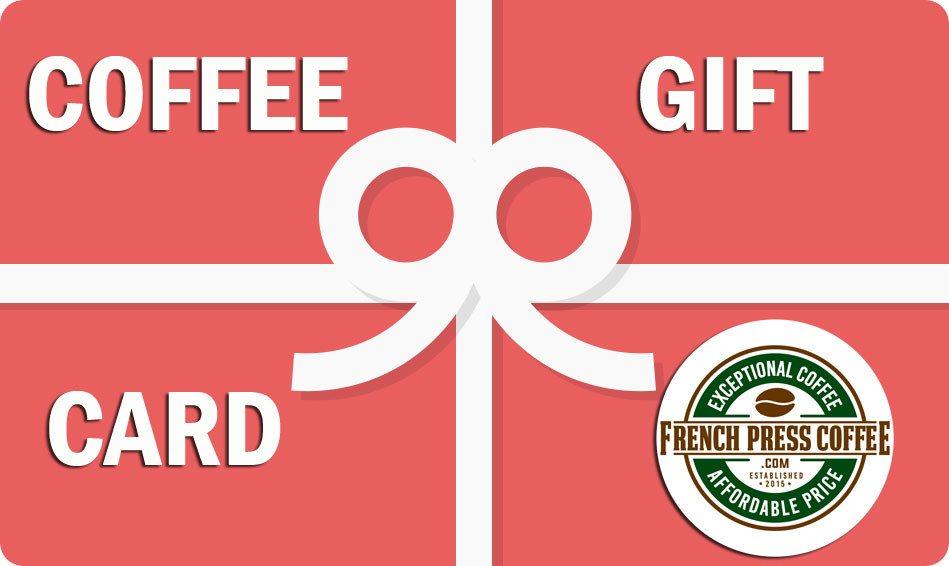 Coffee Gift Cards