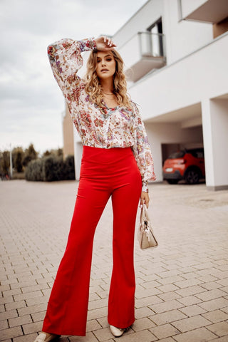 Set with Casual Pants - Bottoms, Pants, Trousers, Shorts, Skirts, Leggings EU - Elsy Style - Leading Marketplace for USA & European Women Clothing - Beauty at your fingertips