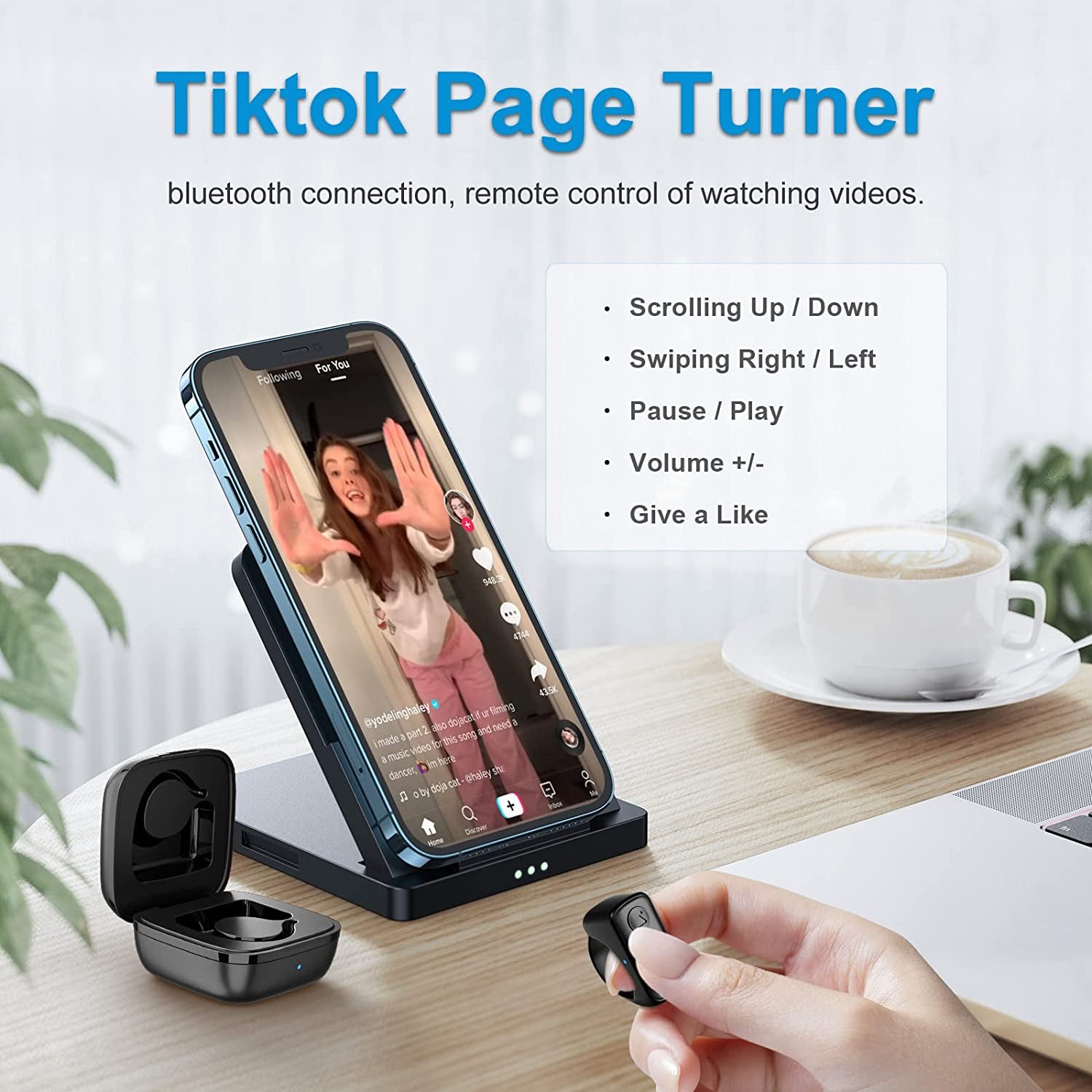 TikTok Remote Control Kindle Device Page Turner - Brilliant Promos - Be  Brilliant!