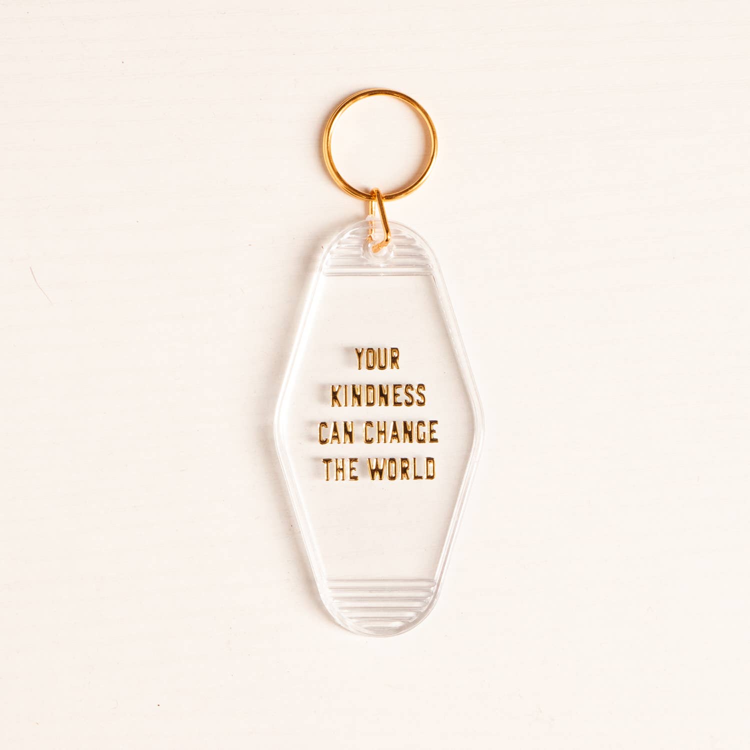Your Kindness Can Change the World Motel Keychain