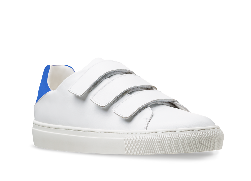 white velcro shoes mens