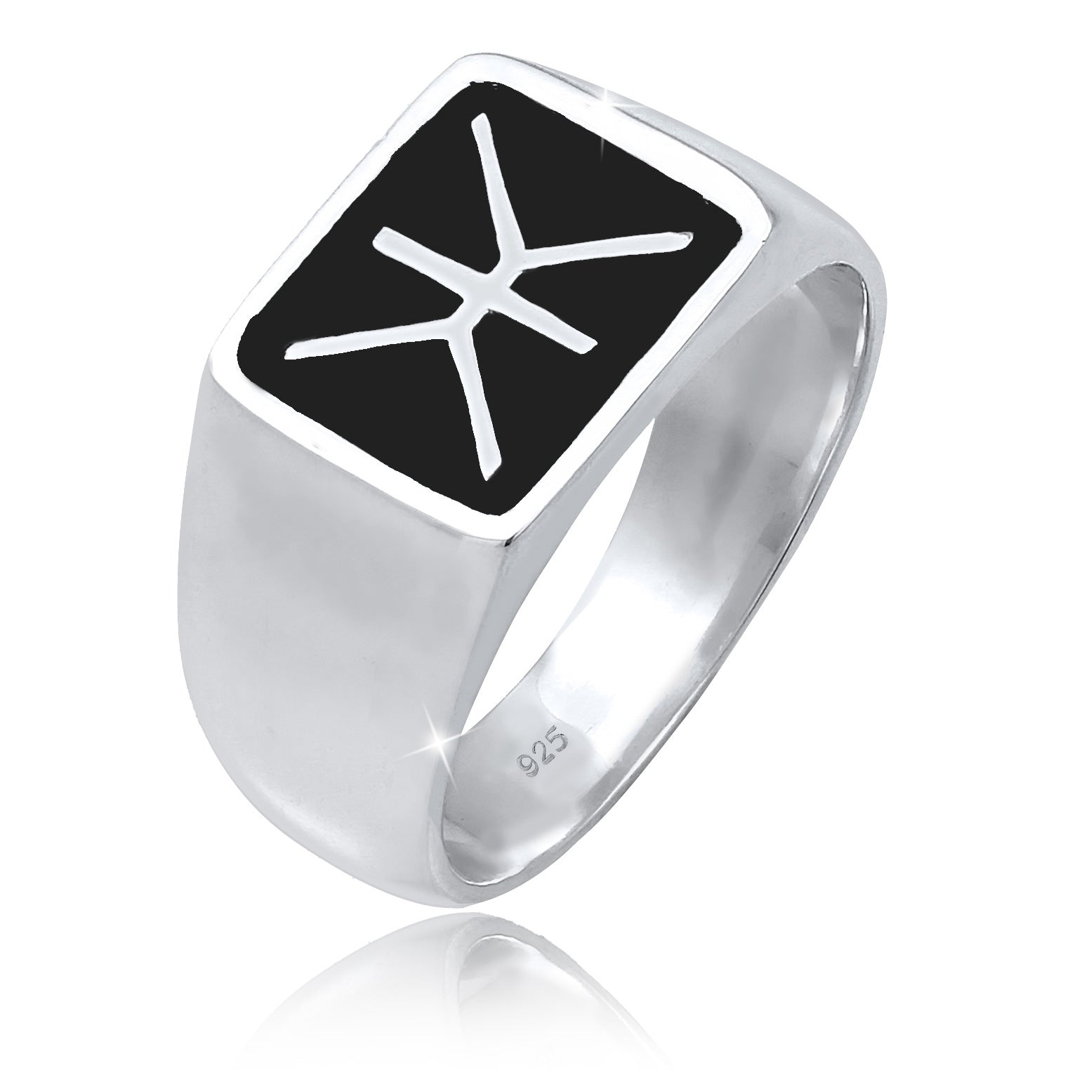 enamel – Kuzzoi logo signet | ring