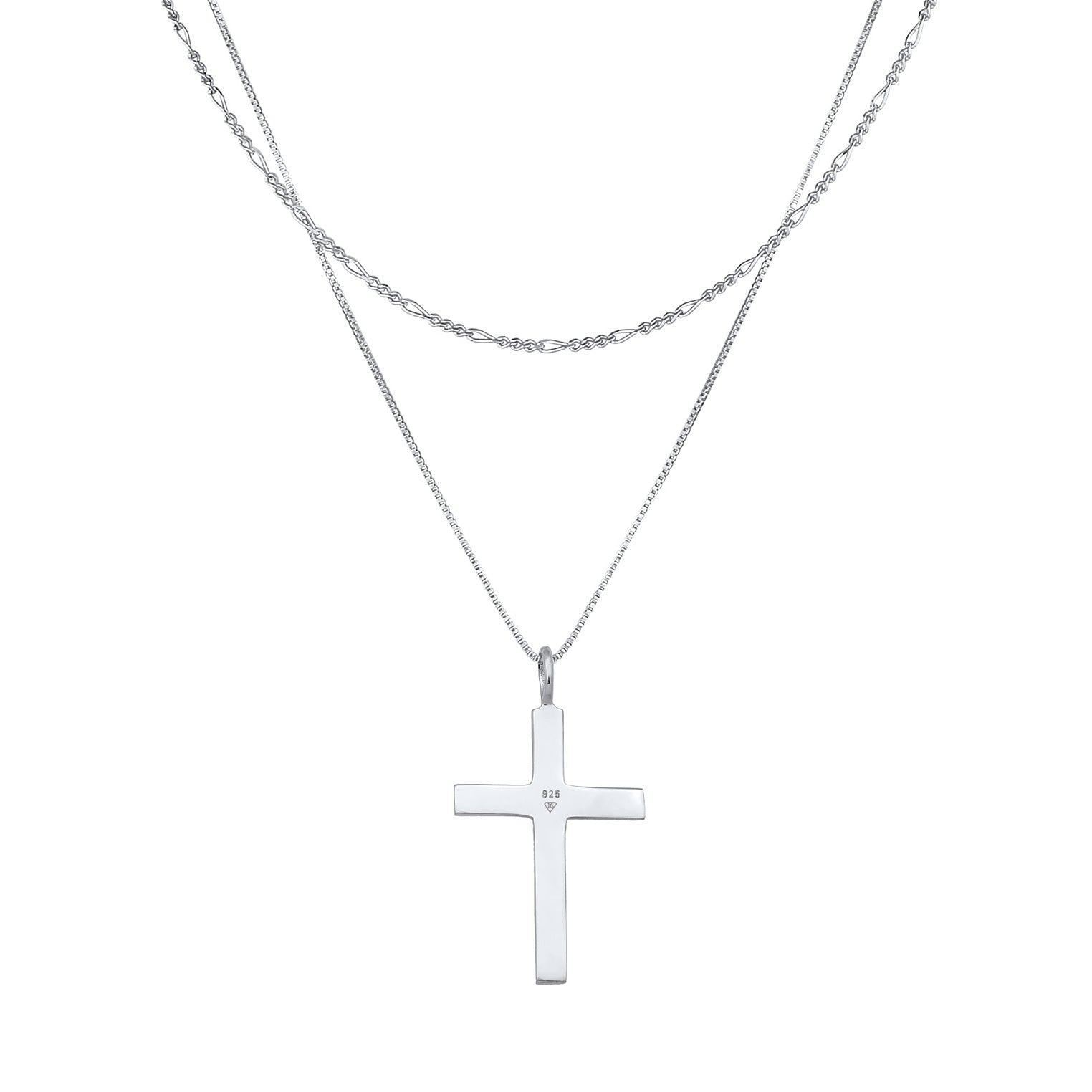 Kuzzoi Kreuz – Layer-Halskette