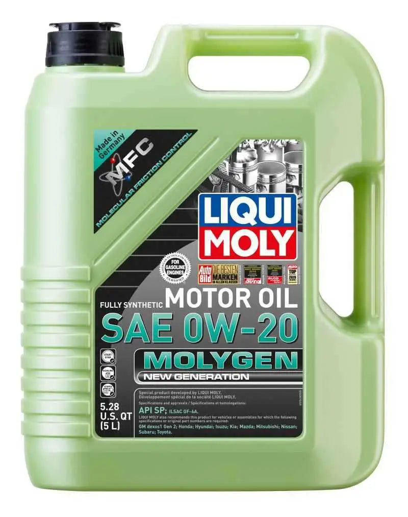 LIQUI MOLY 5L Molygen New Generation 0W20 - Case of 4