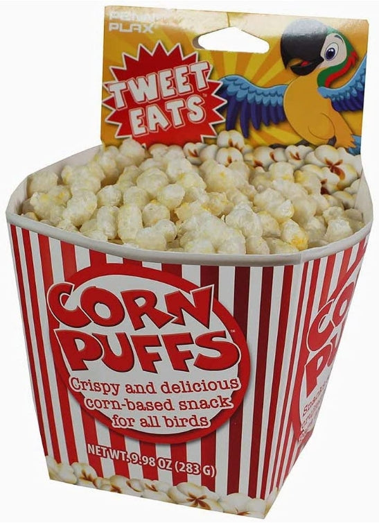 Penn Plax Tweet Eats Corn Puffs Bird Treat