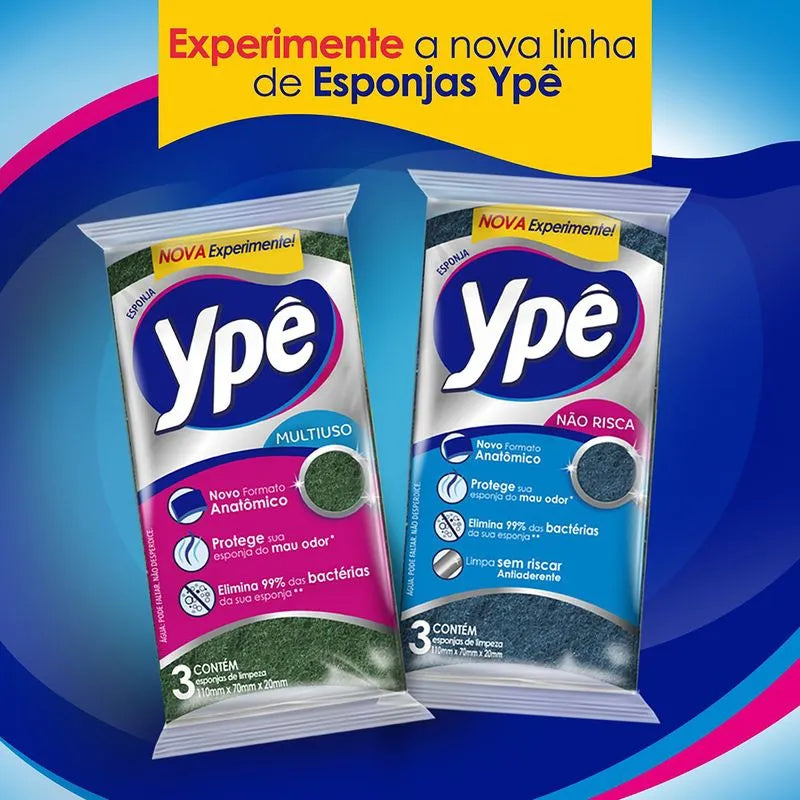 Kit Lava Louças Ypê com Assolan 3